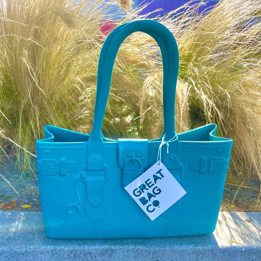 Great Bag Co. MODEL M. Aquamarine by Robert Verdi Tote Bag